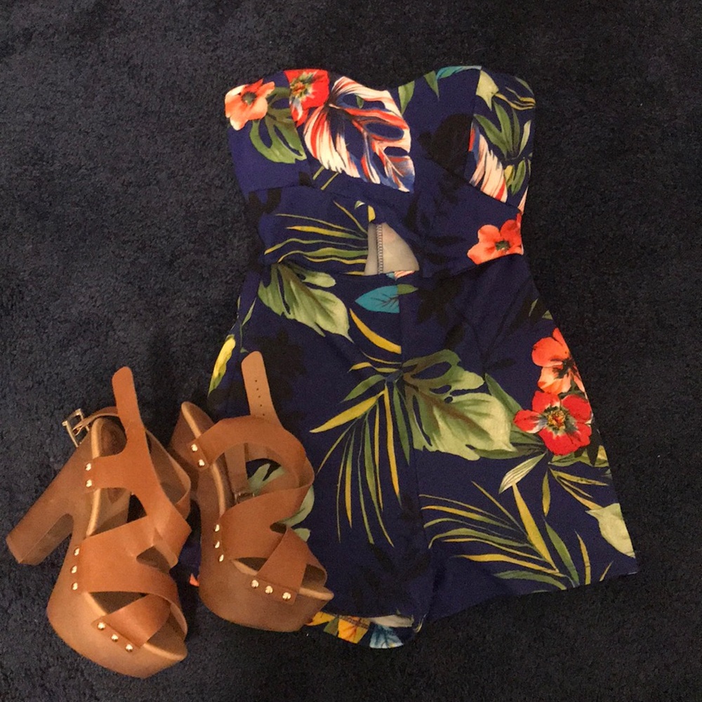 Floral romper
